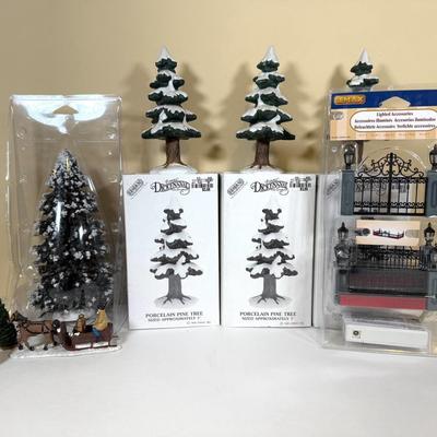 LOT 62B: Hawthorne Village Cloud 9 Chapel, Lena’s Ceramic Trees & More