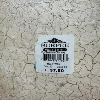 LOT 64B: Mrs Claus in Rocking Chair, White Santa, Woodland Santa & Chimney Sculpture