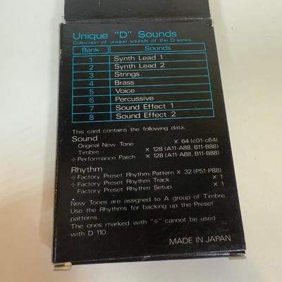 LOT 65B: Roland Midi Digital Keyboard Recorder MSQ-100 & Yamaha Disk Recorder EMQ-1