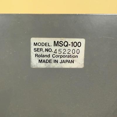 LOT 65B: Roland Midi Digital Keyboard Recorder MSQ-100 & Yamaha Disk Recorder EMQ-1