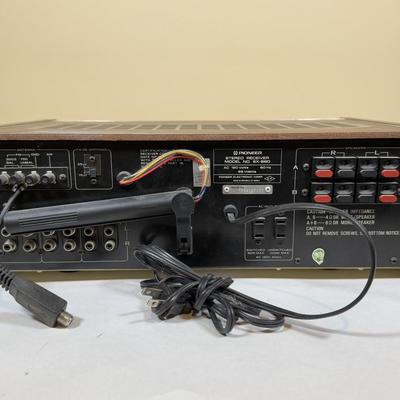LOT 66B: Pioneer AM/FM Stereo Receiver SX-680