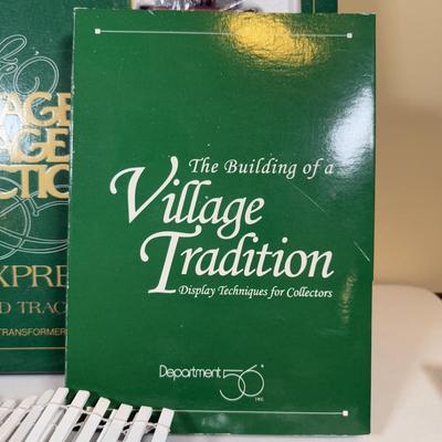 LOT 67B: Dept 56 Heritage Village Collection Village Express & Accessories