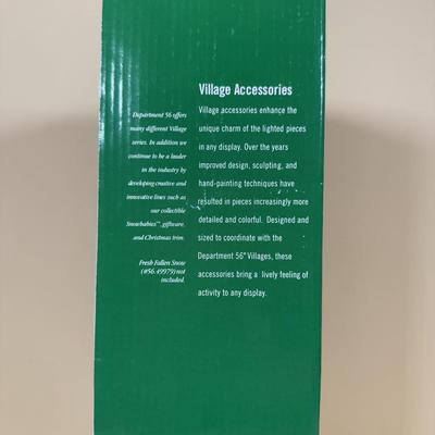 LOT 71B: Department 56 Village Trees, Accessories, Light Cords & More