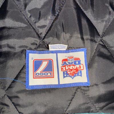 LOT 74B: 1990s Eagles NFL Football Game Day 7 Logo Windbreaker Jacket (Size Large)
