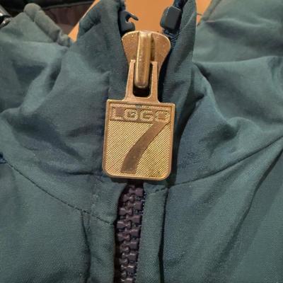 LOT 74B: 1990s Eagles NFL Football Game Day 7 Logo Windbreaker Jacket (Size Large)