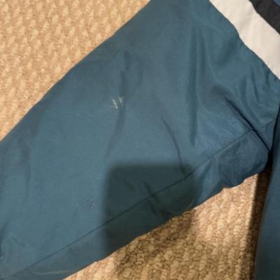 LOT 74B: 1990s Eagles NFL Football Game Day 7 Logo Windbreaker Jacket (Size Large)
