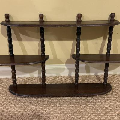 LOT 75B: Decorative Wall Shelves