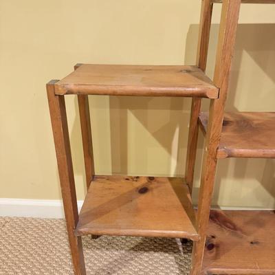 LOT 80B: Wooden Home Decor Shelf