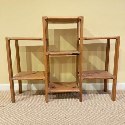 LOT 80B: Wooden Home Decor Shelf