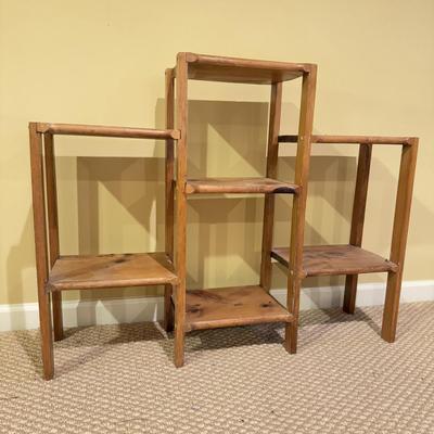 LOT 80B: Wooden Home Decor Shelf