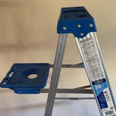 LOT 125G: 2 Werner Ladders - 6’ & Extension Ladder