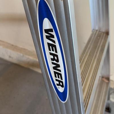 LOT 125G: 2 Werner Ladders - 6’ & Extension Ladder