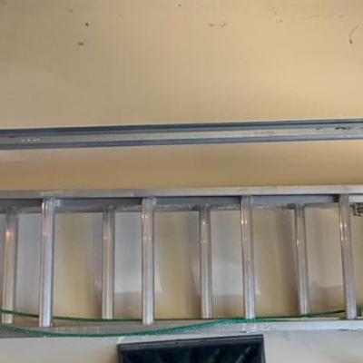 LOT 125G: 2 Werner Ladders - 6’ & Extension Ladder