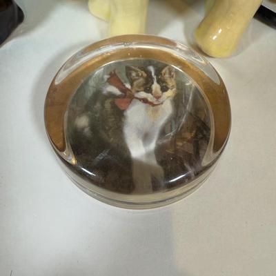 LOT 164B: Cat Themed Home Decor Collection