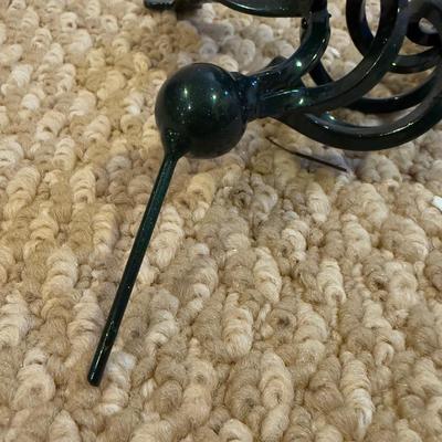 LOT 165B: Lefton Sandy Hook Lighthouse, Shaped Driftwood, Swirl Glitter Bird Sculpture, Carruth Frog Baby Sculpture & More