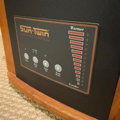 LOT 169B: Sun Twin Quartz Infrared Portable Heater Model STWGEN3