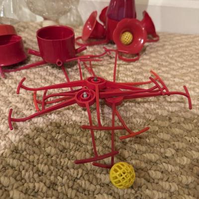 LOT 170B: Hummingbird Feeder & Parts w/ Books about Gardening & Bird Watching