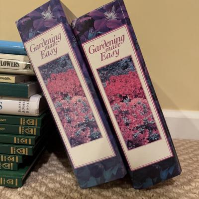 LOT 170B: Hummingbird Feeder & Parts w/ Books about Gardening & Bird Watching