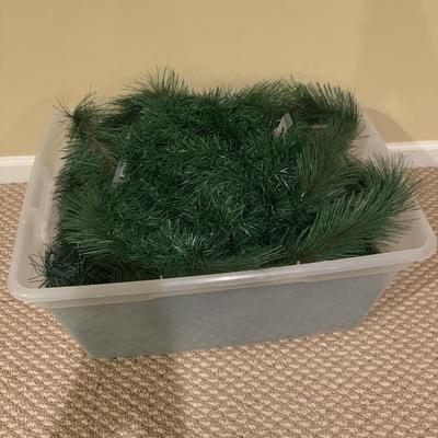 LOT 171B: Holiday Garland & Wreaths