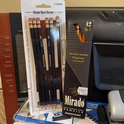 LOT 175B: Office Supply Lot - Staples Shredder, CombBind C50 Binding Tool, Xacto Paper Cutter & More