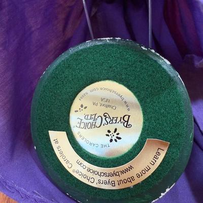 LOT 185N: Red Hat Lady Collection - Byer's Choice, Bear, Watch & Trinket Dish