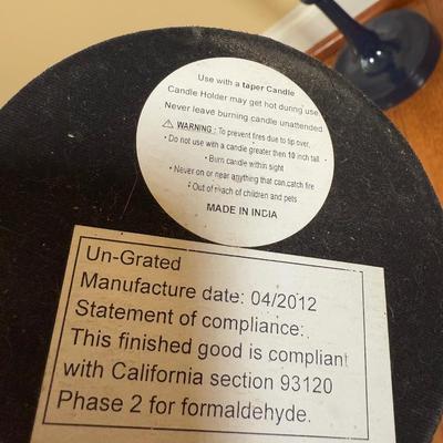 LOT 186L: Home Decor Collection - Vases, Candlesticks & More