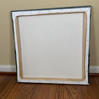 LOT 187L: Canvas Wall Art - Golden Retrievers, Pink Castle & Soccer Goal