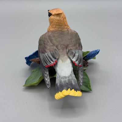 LOT 191N: Lenox Birds - Baltimore Oriole, Blue Jay, Red-Breasted Nuthatch & Cedar Waxwing