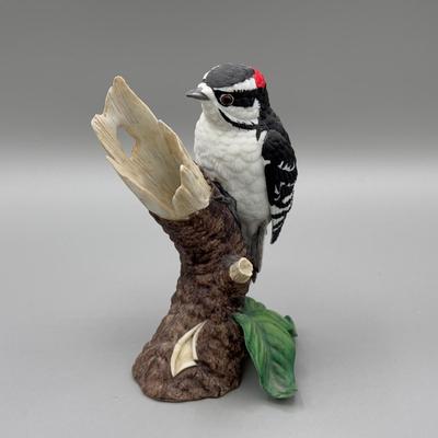 LOT 192N: Lenox Birds - Chipping Sparrow, Downy Woodpecker, Marsh Wren & Saw-Whet Owl