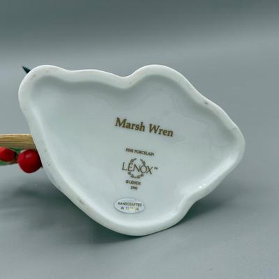 LOT 192N: Lenox Birds - Chipping Sparrow, Downy Woodpecker, Marsh Wren & Saw-Whet Owl