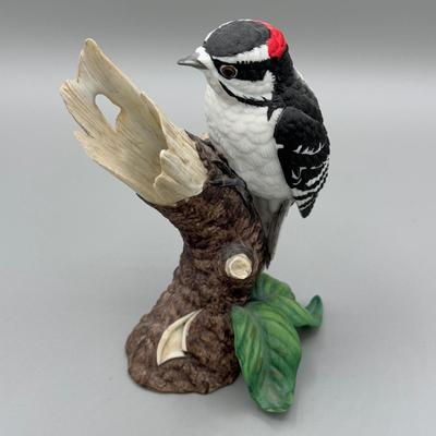 LOT 192N: Lenox Birds - Chipping Sparrow, Downy Woodpecker, Marsh Wren & Saw-Whet Owl