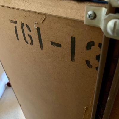 LOT 205 M: American Drew 6 Drawer Chest of Drawers & 9 Drawer Dresser w/ Mirror