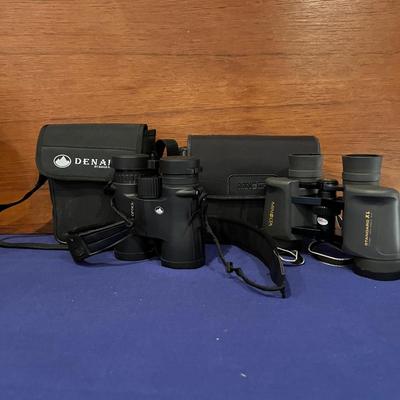 2 Pairs Binoculars - Bird Watching, Eagle Optics, Denali