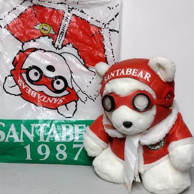 3 Santa Bears - displayed only