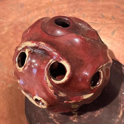 Mixed Decorative Lot - Wood, Ceramic, Brass