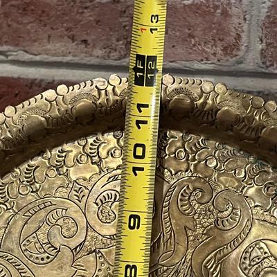 Mixed Decorative Lot - Wood, Ceramic, Brass