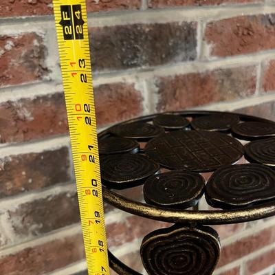 Mixed Decorative Lot - Wood, Ceramic, Brass