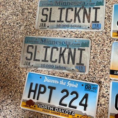License plates for crafts!