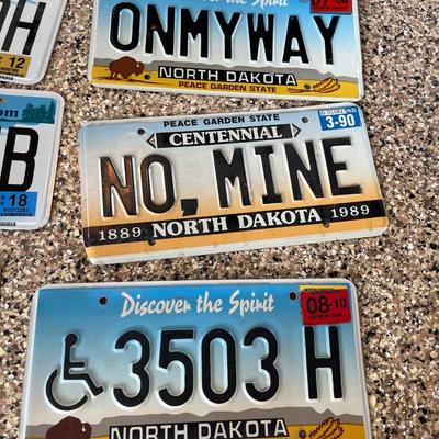License plates for crafts!