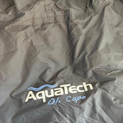 Tumi purse and AquaTech rain cover