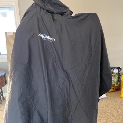 Tumi purse and AquaTech rain cover