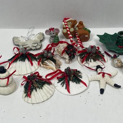 Christmas Ornament and Decor Lot