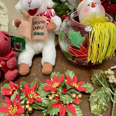 Large Christmas Decor Lot