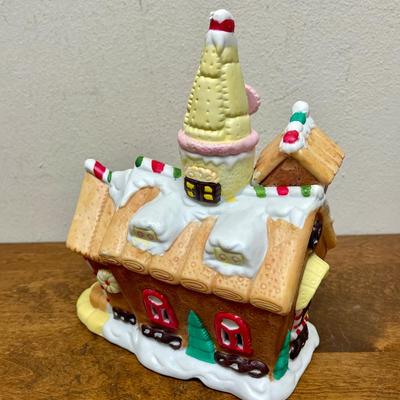 Ceramic Christmas North Pole Ice Cream Company Shop