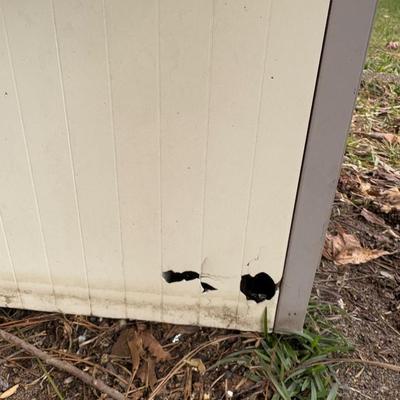 Yard Mate 8 x 8 Storage Shed - Bring Tools and Help to Disassemble