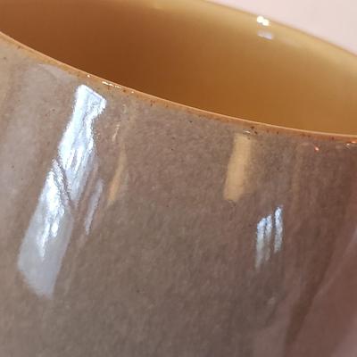Denby Fire Green Large Curve Mugs Set of 8 (K-KD)