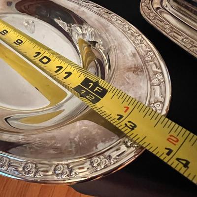 Lot of Oneida Silversmiths Plated Serving Ware Set