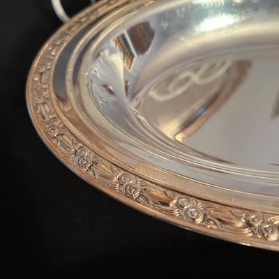 Lot of Oneida Silversmiths Plated Serving Ware Set