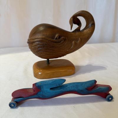 Wood Carved Animal Figurines by Dona Dalton & More (LR-HS)