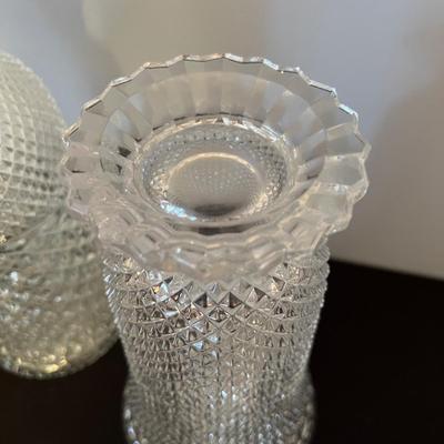 Vintage Lead Crystal Silver Plated Lot - Shannon Crystal, Italian